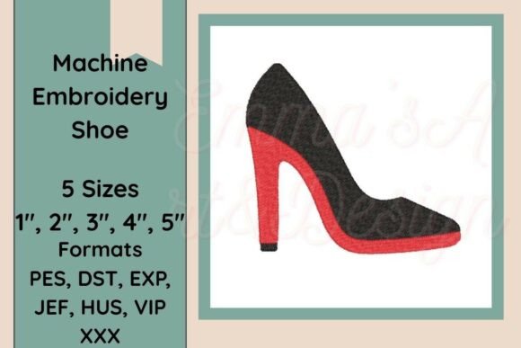 Elegance in Every Stitch: High Heel Shoe Design