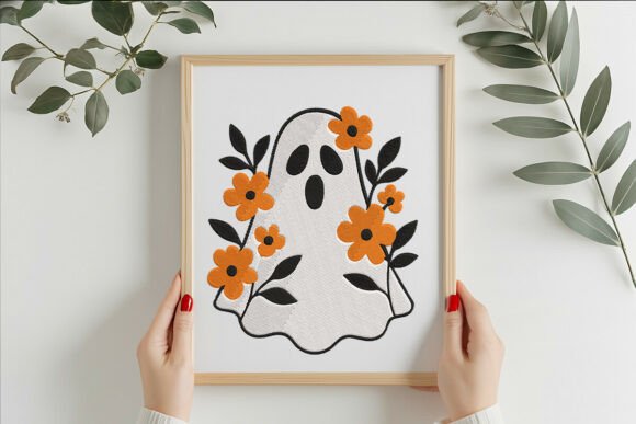 Review: Halloween BOO Embroidery Design Vintage