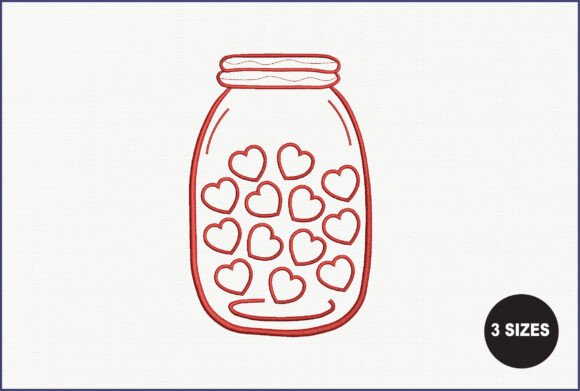 Review: Jar of Hearts Embroidery Design