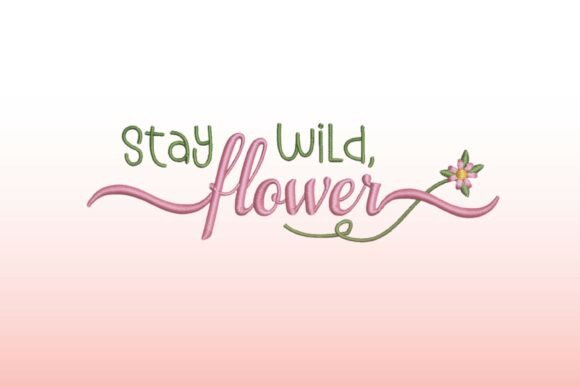 Reviewing Stay Wild, Flower-Wildflower Embroidery for Holiday Collections