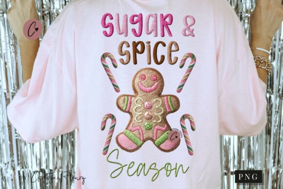 Reviewing the Faux Embroidery Gingerbread Man PNG