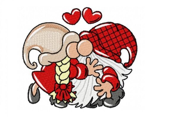 Reviewing the Gnome Love Embroidery Design