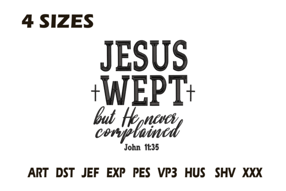 Reviewing the Jesus Wept John 11:35 Design